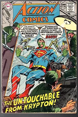 Buy Action Comics #364 - Dc Comics 1968 - Bagged Boarded - Vg (4.0) • 10.39£