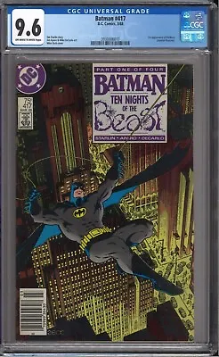 Buy Batman #417 Cgc 9.6  • 118.30£