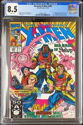 Buy Uncanny X-Men #282 CGC 8.5 1st Appearance Of Bishop 1991 • 35.48£