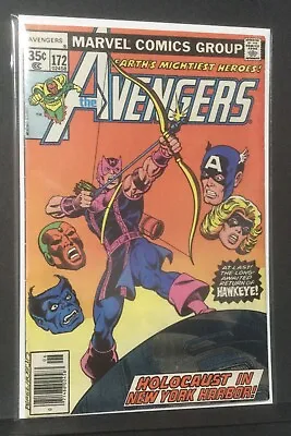 Buy Avengers - #172 - Hawkeye Rejoins - Marvel - 1978 - F/VF • 6.32£