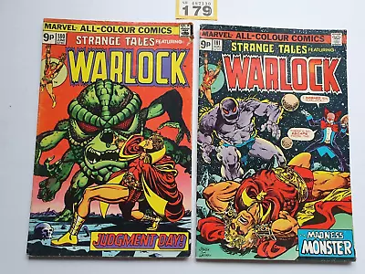 Buy STRANGE TALES WARLOCK # 180 + 181 1975  1st/2nd  APP OF GAMORO MAEEL COMICS X 2 • 38.99£