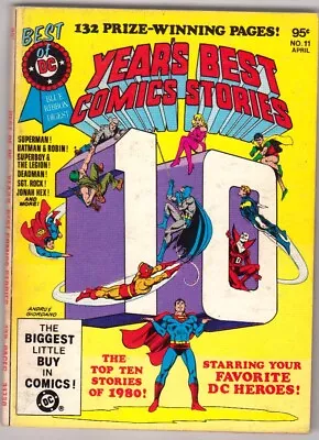 Buy The Best Of DC ~ YEARS BEST COMICS STORIES #11 (Apr 1981) Blue Ribbon Digest • 20£