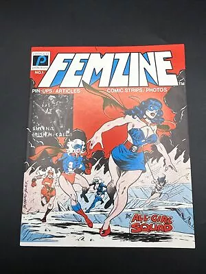 Buy Femzine #1 - 1981 - Bill Black Art - 1st Appearance Femforce - RARE Fanzine - • 64.16£