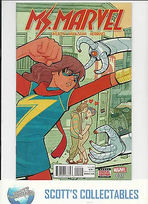 Buy Ms Marvel    #2    Nm New (bagged & Boarded)  Freepost • 2.65£