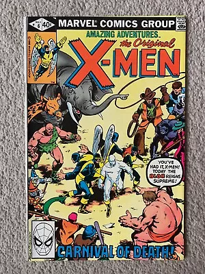 Buy Marvels Comics Amazing Adventures Featuring The X Men #6 1979 Reprint X Men 4 • 0.99£