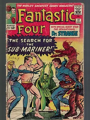 Buy Marvel Comics Fantastic Four Sub Mariner 2.5 G/VG Namor  • 89.99£