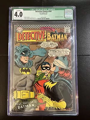 Buy Detective Comics #363 (Batman) Early Appearance Of Batgirl 1967 CGC4.0 Miss Cntf • 110.68£