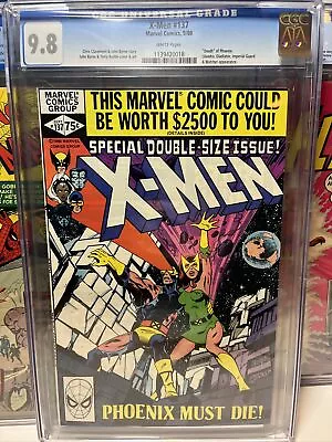 Buy Uncanny X-Men #137 - CGC 9.8 White Pages - Death Of Phoenix 1980 • 481.89£