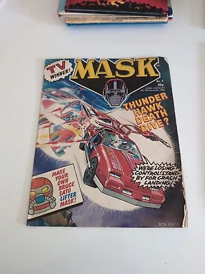 Buy Vintage MASK Comic Issue 4 Issue 1986 • 5.50£