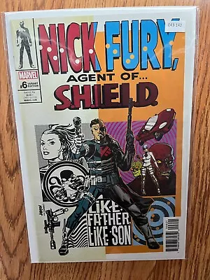 Buy Nick Fury Agent Of S.H.I.E.L.D 6 Marvel Comics 9.6 Variant E43-142 • 7.96£