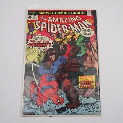 Buy The Amazing Spiderman 139 Marvel Comic Book 1974 Retro RARE EXCELLENT CONDITION • 39.99£