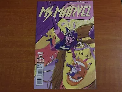 Buy Marvel Comics  MS. MARVEL #6  June 2016 Kamala Khan  Army Of One Part 3 (of 3) • 4.99£
