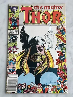 Buy Thor #373 Marvel 25th VF/NM 9.0 - Buy 3 For FREE Shipping! (Marvel, 1986) • 5.17£