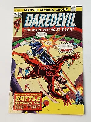 Buy Daredevil 132 Marvel Comics 2nd Appearance Bullseye Bronze Age 1976 MVS Intact • 31.97£