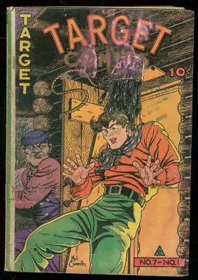 Buy TARGET COMICS V.7 #1 1946-THE CADET-WALTER JOHNSON ART VG- • 35.56£