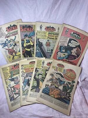Buy Detective Comics #366 To #371 Coverless 8 Total  Batman • 196.87£