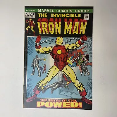 Buy Invincible Iron Man #47 (1972) - Very High Grade Book- Origin Retold - • 47.66£
