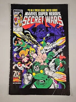 Buy Marvel Super Heroes Secret Wars #6 (2009) 75 Cents, 6 Oct 02475 • 7.38£
