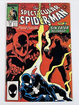 Buy Spectacular Spider-Man #134 (1988) Sin Eater | Marvel Comics • 5.13£