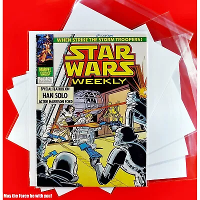 Buy Star Wars Weekly # 104    1 Marvel Comic Bag And Board 20 2 80 UK 1980 (Lot 2686 • 8.50£