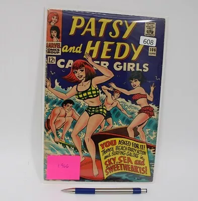 Buy Patsy And Hedy Marvel Comic - 106 June 1966 - Good Condition In Plastic • 31.18£