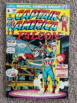 Buy Marvel Captain America #168 1978 - 1st Appearance Helmut Zemo - Bronze Age Key • 30£