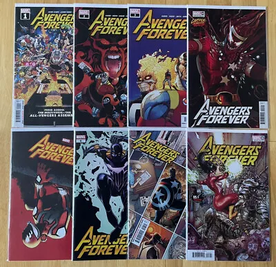 Buy Avengers Forever #1-15 (2021) Complete Set - Variants ~ NM+ • 65£