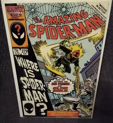 Buy AMAZING SPIDER-MAN #279 NM Ron Frenz Cover - 1986 Marvel - Silver Sable App. • 15.95£