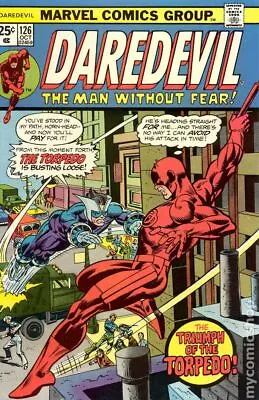 Buy Daredevil #126 VG 4.0 1975 Stock Image Low Grade • 6.09£
