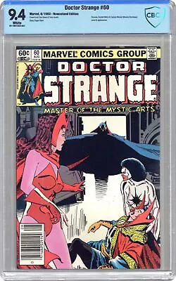 Buy Doctor Strange #60 CBCS 9.4 Newsstand 1983 22-1B615CA-037 • 38.11£