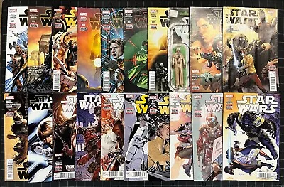 Buy Star Wars (2015) #'s 1-75 + Annuals 1-4 Near Complete VF+ (8.5) Lot • 197.89£