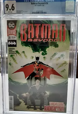 Buy Batman Beyond #38 CGC 9.6 White Pages DC 2020 Comic Book • 94.87£
