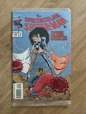Buy SPECTACULAR SPIDER-MAN # 213 Marvel Comics - Original Film Wrap • 8£