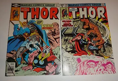 Buy Thor #292,293 Glossy 9.0/9.2  1980 • 20.47£