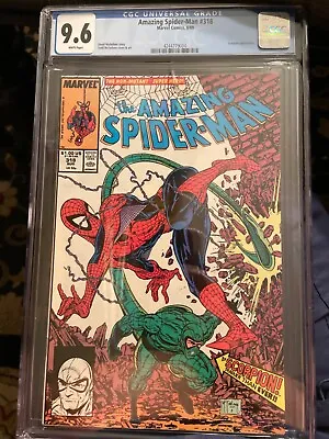 Buy Amazing Spider-Man #318 CGC 9.6 McFarlane Art White Pages Scorpion Appearance • 52£