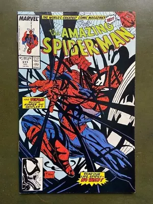 Buy The Amazing Spider-Man #317, Venom Once More, July 1989. • 30£