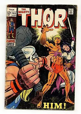 Buy Thor #165 FR/GD 1.5 1969 1st Full App. Adam Warlock • 83.95£