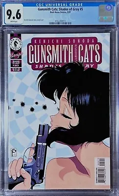 Buy The Gunsmith Cats Shades Of Gray # 5 Pop 1 CGC Graded 9.6 White Pages Manga Slab • 219.87£