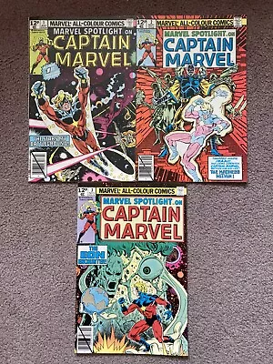 Buy Marvel Spotlight On Captain Marvel Lot - #1 - #3 • 20£