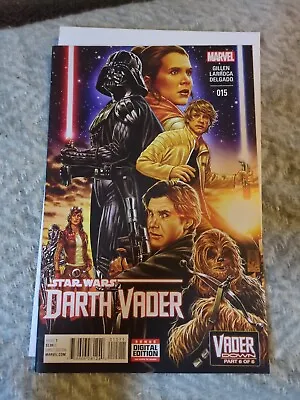 Buy Marvel Star Wars Darth Vader Comic 2016 #015 (VADER DOWN 6 Of 6) First Printing • 38.49£