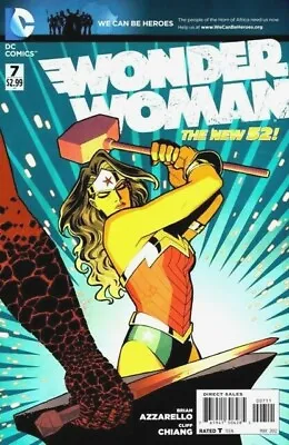 Buy Wonder Woman #7 (NM) `12 Azzarello/ Chiang  • 3.95£