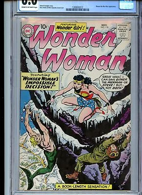 Buy Wonder Woman #118 CGC 6.0 1960 • 142.30£