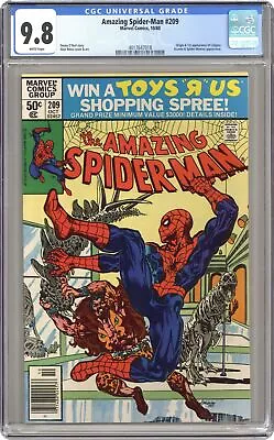Buy Amazing Spider-Man #209N CGC 9.8 1980 4017647018 • 231.86£