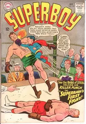 Buy SUPERBOY 124 F+ October 1965 Superbaby's First Fight COMICS BOOK • 17.94£