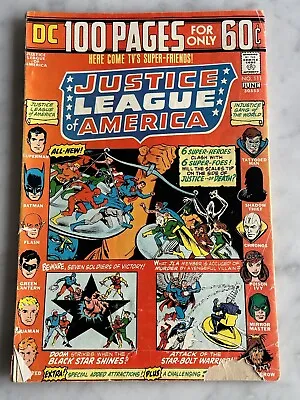 Buy Justice League Of America #111 - Buy 3 For Free Shipping! (DC, 1974) AF • 6.80£