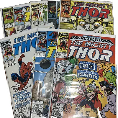 Buy The Mighty Thor Lot #446 #447 #448 #449 #450 #451 #452 #453 Marvel VF-NM Boarded • 15.76£