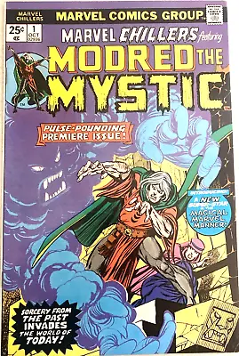 Buy Marvel Chillers # 1.  Key 1st Appearance Of Modred The Mystic.  Oct. 1975. Vfn+ • 35.99£