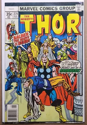 Buy The Mighty Thor - The Eye - & The Arrow - Vol 1 - Aug 1978 # 274 - Pristine Copy • 15.57£