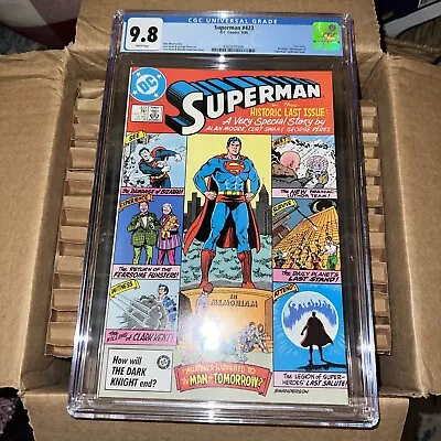 Buy Superman #423 CGC 9.8 1986 • 127.07£