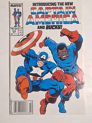 Buy CAPTAIN AMERICA #334 - 1987 Marvel- NM Condition Hi-Res Images • 13.62£